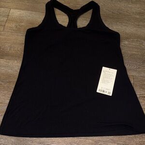 Lululemon Cool Racerback Tank Too Nulu size 14 Black